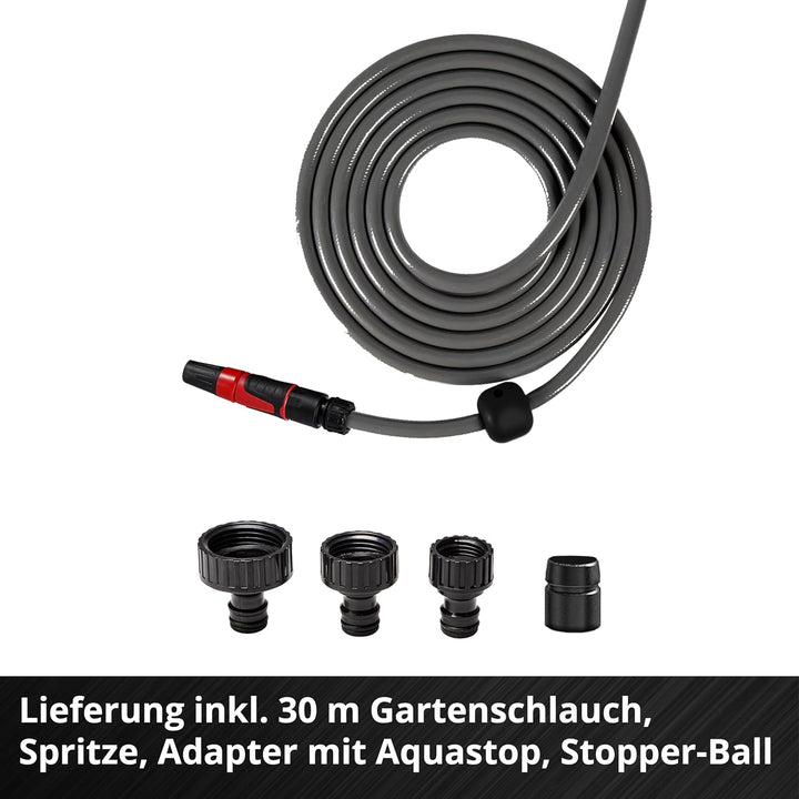 Einhell Akku-Schlauchtrommel GE-HR 18/30-1 Li-Solo Power X-Change (18 V, automatische Schlauchaufwic