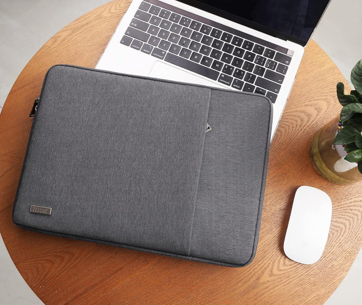 TECOOL 14 Zoll Laptoptasche LaptopHülle für 14” Lenovo Thinkpad ideapad HP Elitebook Acer Dell Chrom