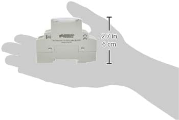 VEMER VP882500 ARVO-D Elektromechanisch Zeitschaltuhr mit Täglicher Programmierung, DIN-Schienenmont