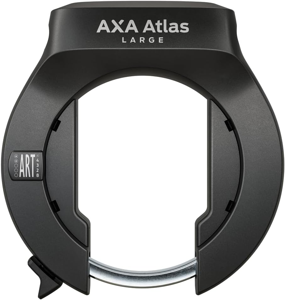 AXA Atlas Large – Rahmenschloss mit Hochsicherheitszylinder – Sicherheitsstufe 14 – Schlüssel ist Ni