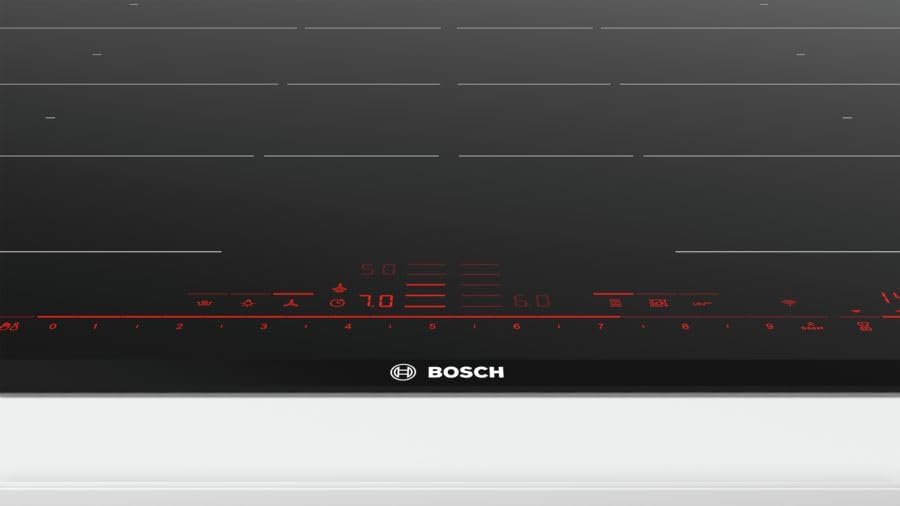 Bosch PXY875DW4E Serie 8 Smartes Induktionskochfeld (autark), 80 cm breit, FlexInduction freie Platz