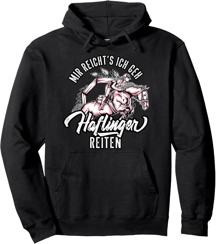 Schönes Haflinger Reiterin Geschenk - Haflinger Pullover Hoodie