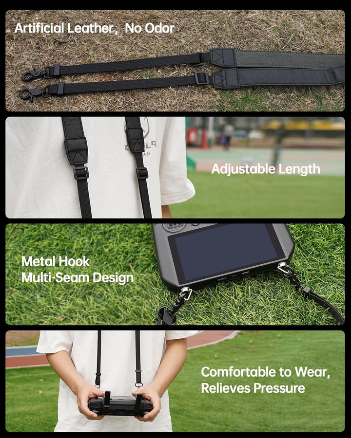 LKTOP Umhängeband und Joysticks für DJI Controller (1 Stück + 3 Paar), Drohnenzubehör für Mini 3 Pro