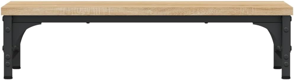 vidaXL Monitorständer Sonoma-Eiche 55x23x14 cm Holzwerkstoff Sonoma Eiche, Sonoma Eiche