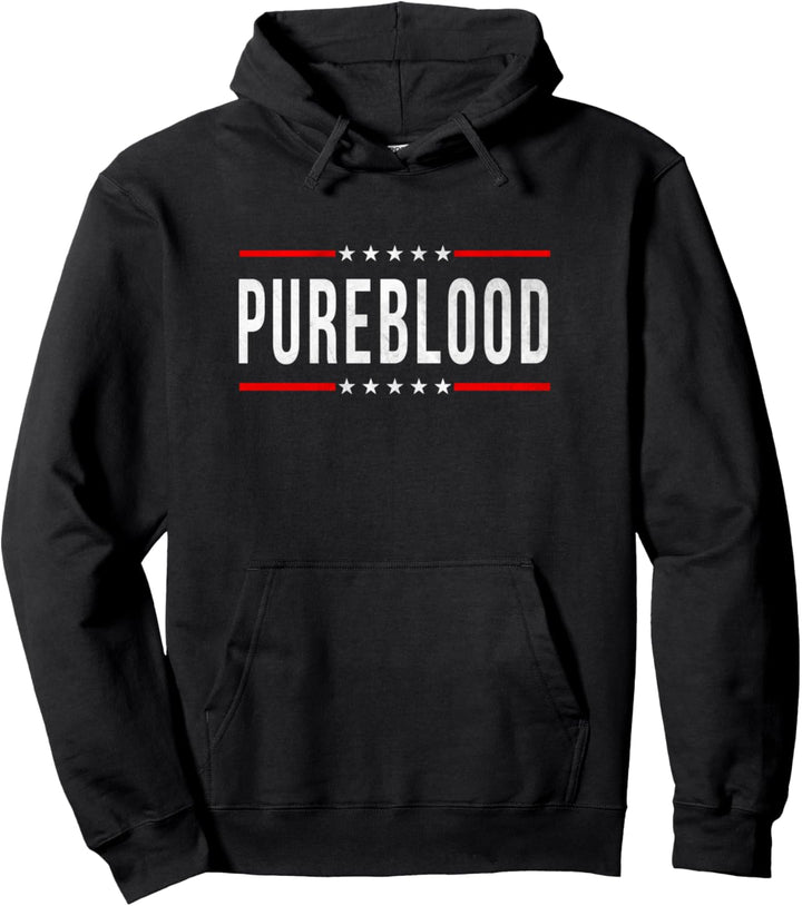 Pureblood Pure Blood #Pureblood Political Pullover Hoodie