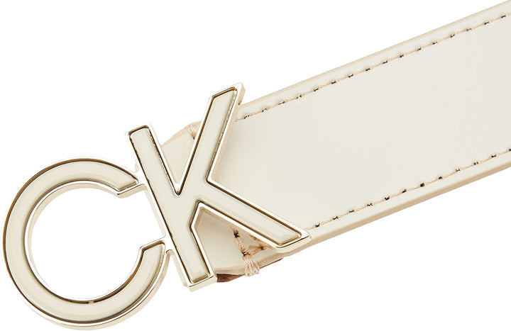 Calvin Klein Damen Gürtel 65 Weiss (Ecru), 65 Weiss (Ecru)