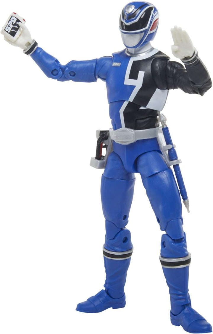 Power Rangers Lightning Collection Spezieller S.P.D. A-Squad Vs. B-Squad Blauer Ranger 2er-Pack 15 c