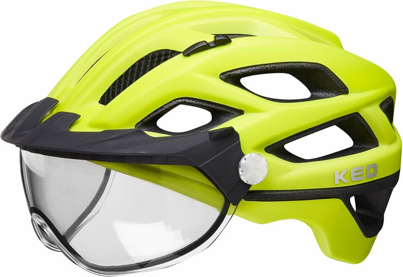 Ked Covis Lite MTB Fahrrad Helm matt gelb 2023 M 52-58 cm, M 52-58 cm