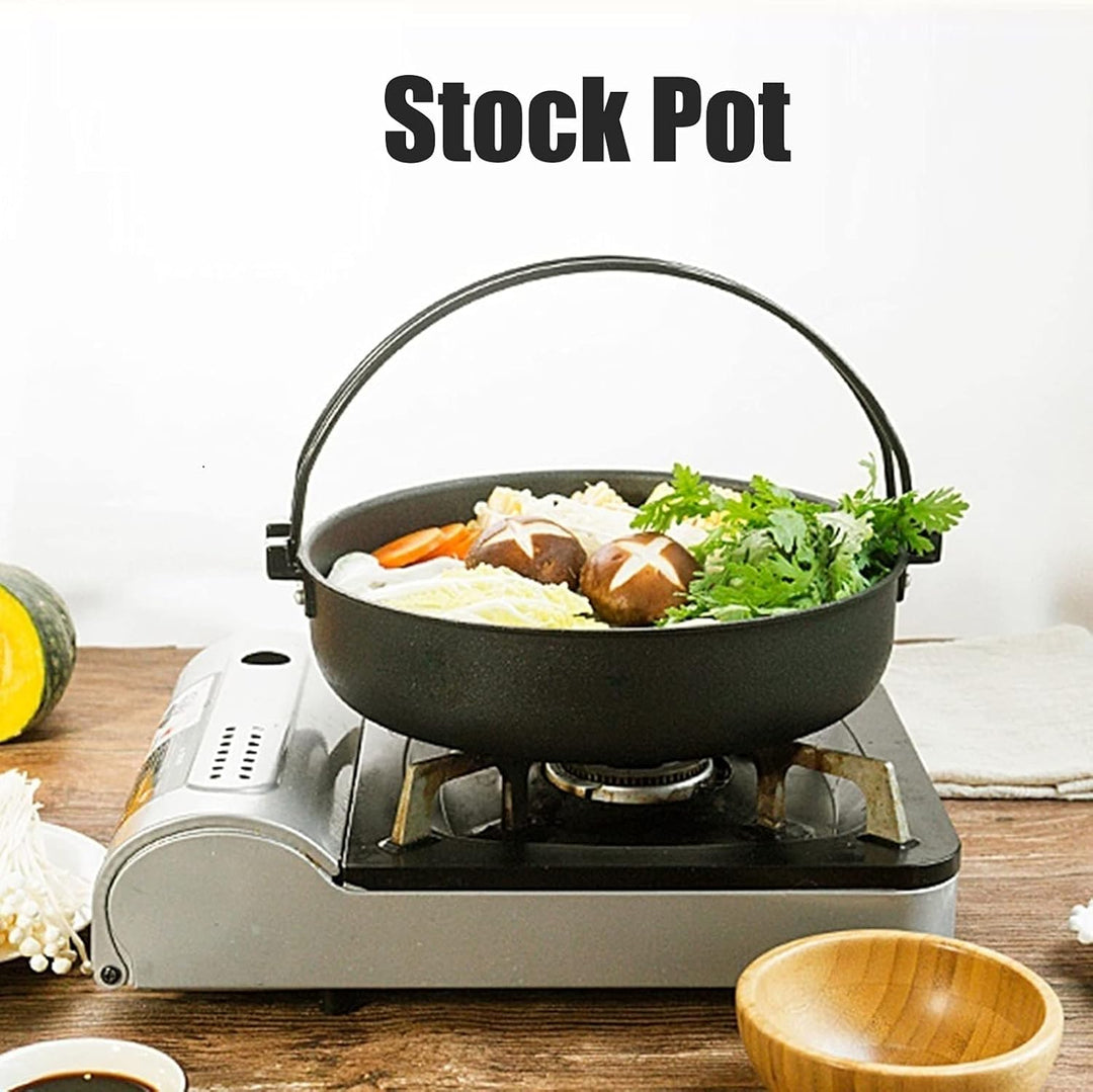 26,9 Cm Grosser Japanischer Hot Pot, Irori Nabe Shabu Hot Pot Sukiyaki-Topf Im Japanischen Stil Mit