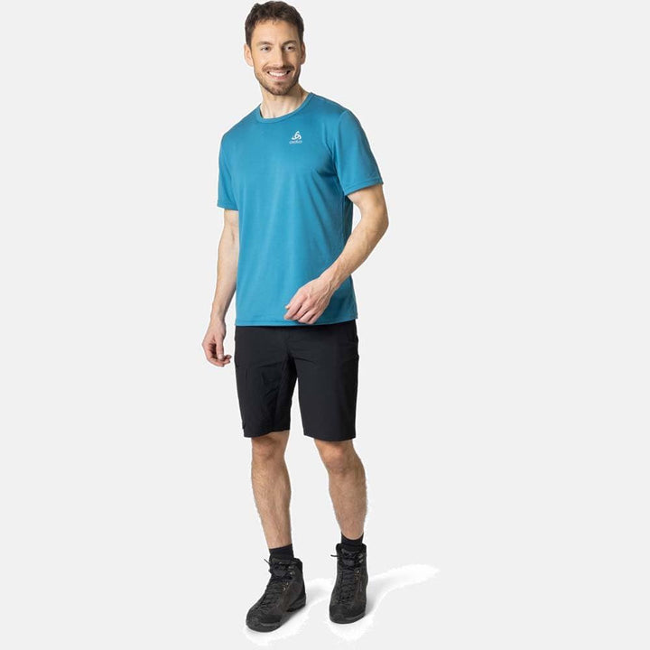 Odlo Herren Cardada_551002 Kurzarm Shirt (1er Pack) S Saxony Blue, S Saxony Blue