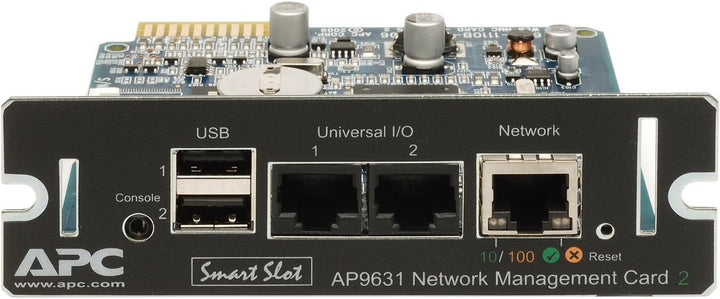 APC USV Netzwerk Management Karte 2 - AP9630 - kompatibel mit SmartSlot USV Modellen AP9631, AP9631