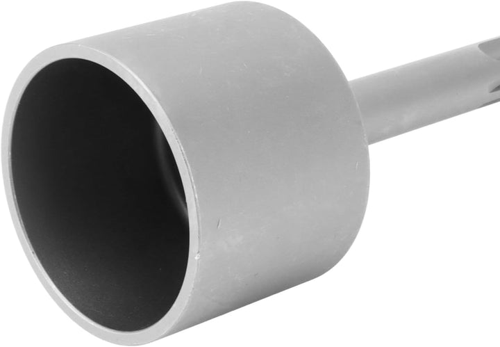 GLOGLOW T-Pfostentreiber, SDS Max Shank T-Pfostentreiberaufsatz, 5 Gruben, Schaft, Stahlzaunpfostent