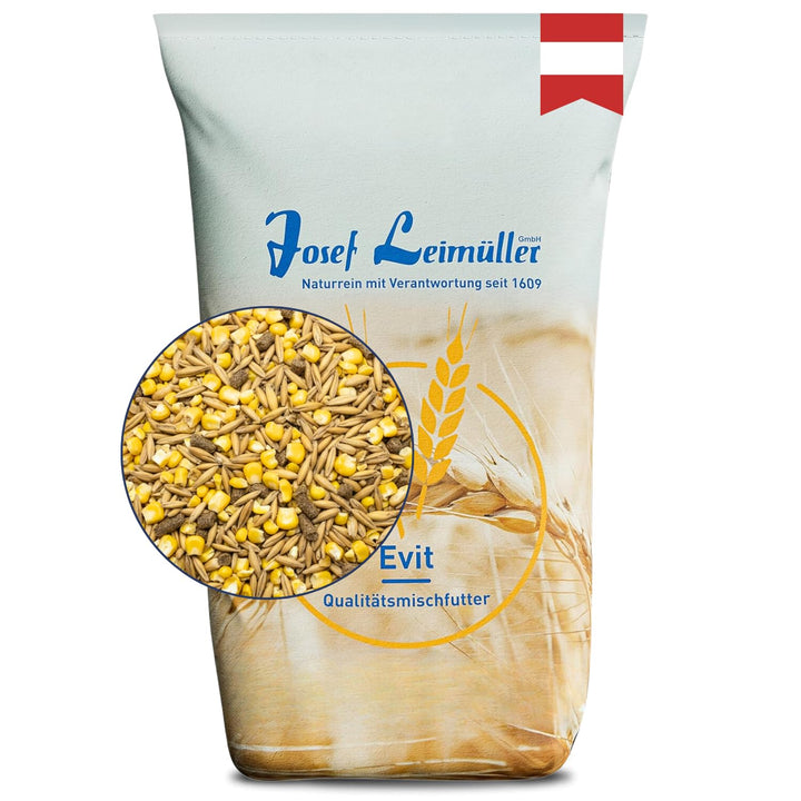 Leimüller Wildfutter 7 Rotwildfutter 25 kg - Für Herbst und Winter - Gentechnikfreies Rehfutter 25KG