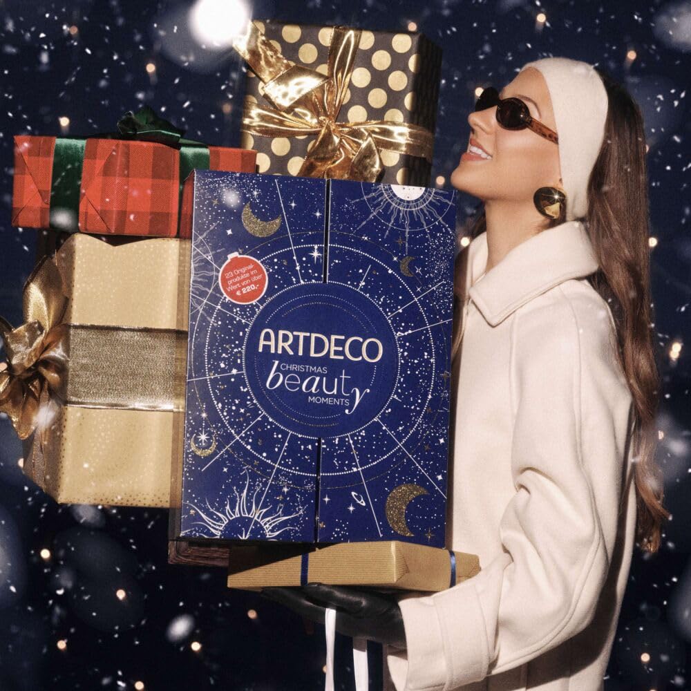 ARTDECO Adventskalender 2025 – Hochwertiger Kosmetik Beauty Kalender mit 24 Make-up-Überraschungen a