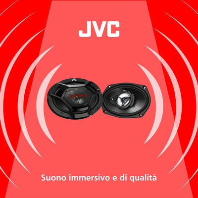 JVC CS-DR6930 3-Wege Einbau-Lautsprecher 500W Inhalt: 1 Paar