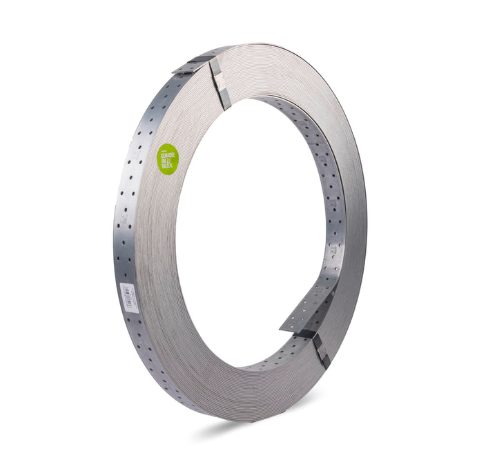 Alberts 339036 Rispenband | sendzimirverzinkt | 50 m, 40 x 2 mm, 50 m