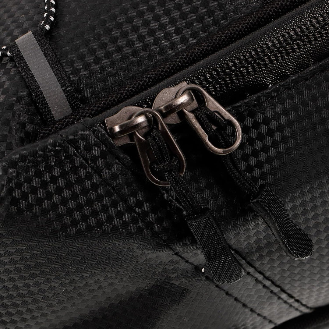 Cabilock wasserdichte Fahrradtasche aus Pu Leder Grosse Satteltasche für Gepäckträger Wiederverwendb