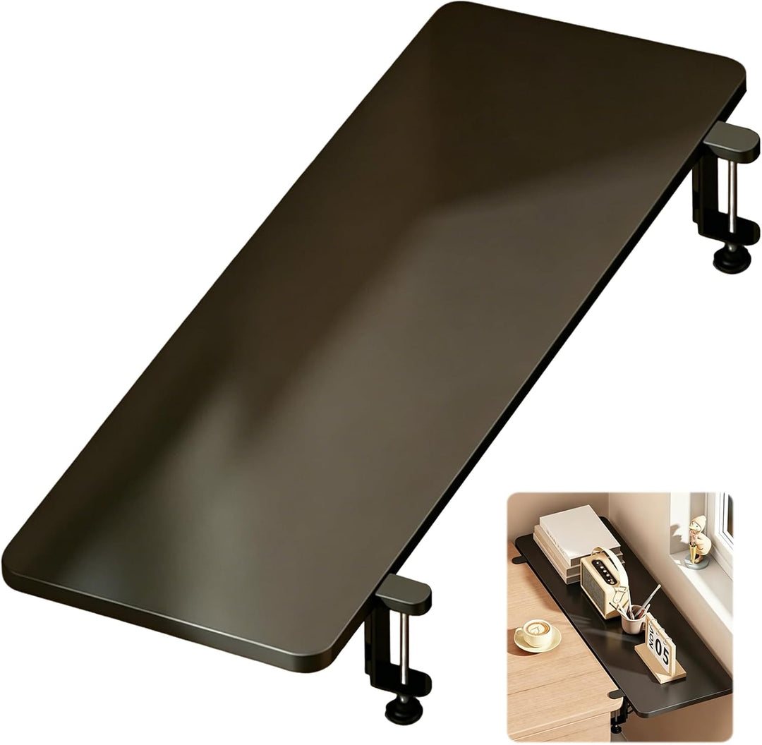 Ergonomischer Schreibtisch Verlängerung, 70*25cm Tischverlängerung 90° Faltbare Handgelenkstütze Sch
