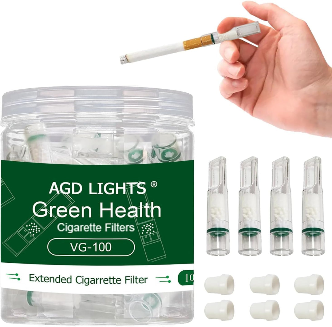 100 Stück Zigarettenfilter Erweiterter Filter Zigarettenfilter für normale und 5 mm Zigaretten