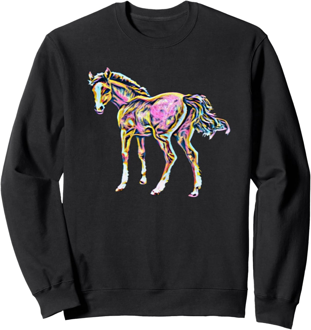 Pferde Motiv Sweatshirt