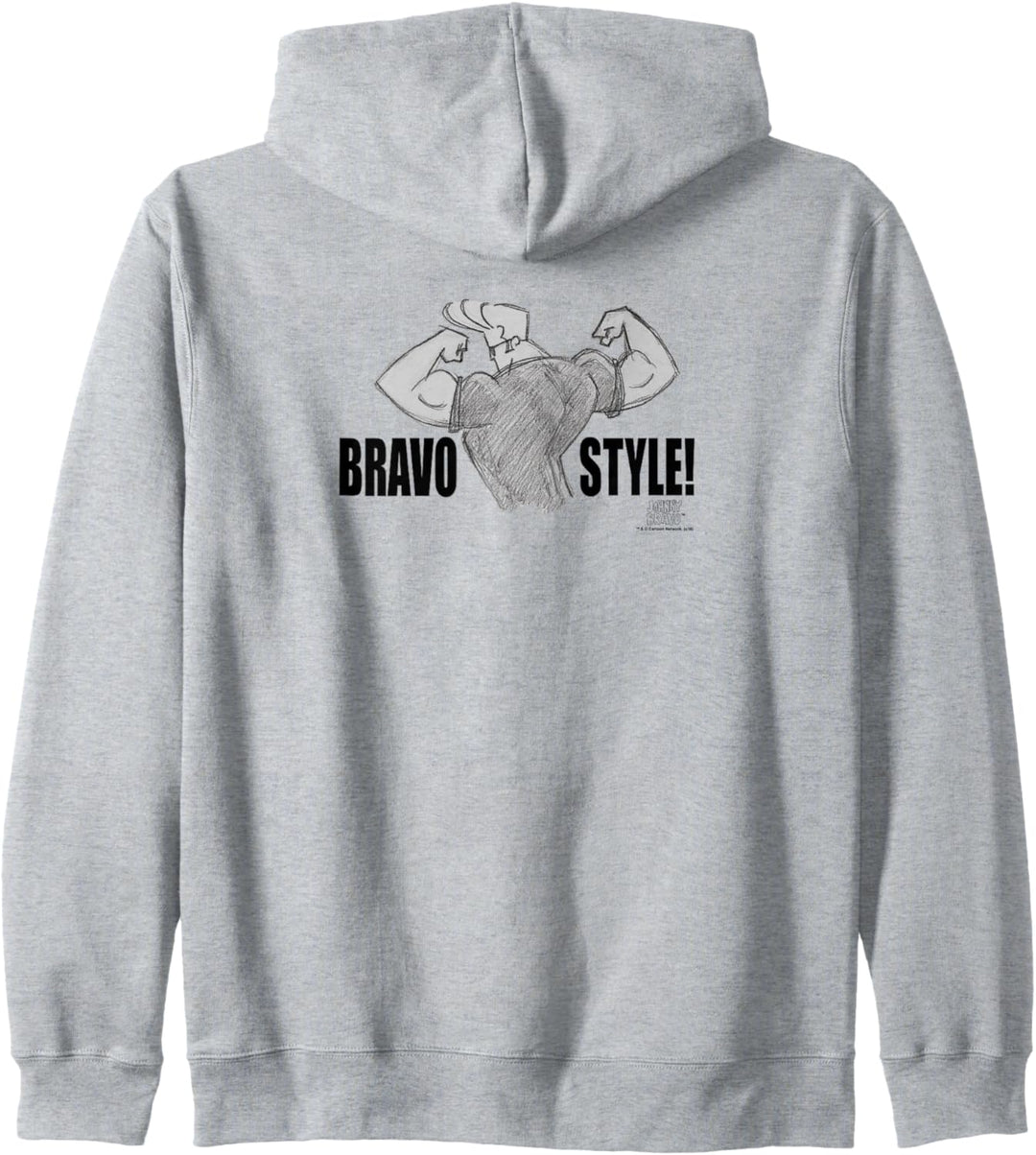 Johnny Bravo Style Kapuzenjacke