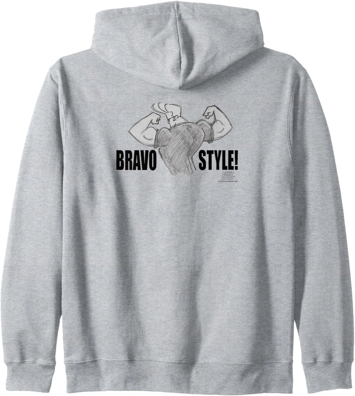 Johnny Bravo Style Kapuzenjacke