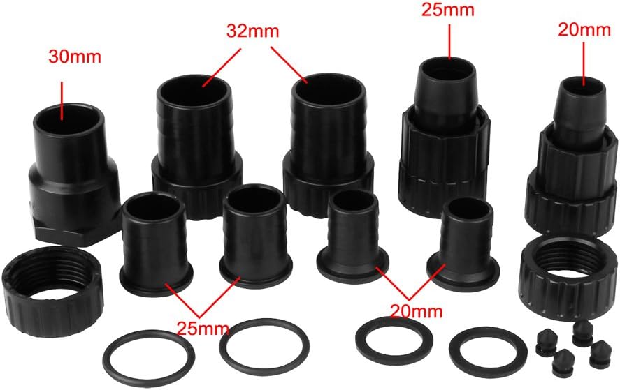 YAOBLUESEA Eco Teichpumpe Filterpumpe Bachlaufpumpe Filterpumpe 4500L/H 30W Energiespar Wasserpumpe