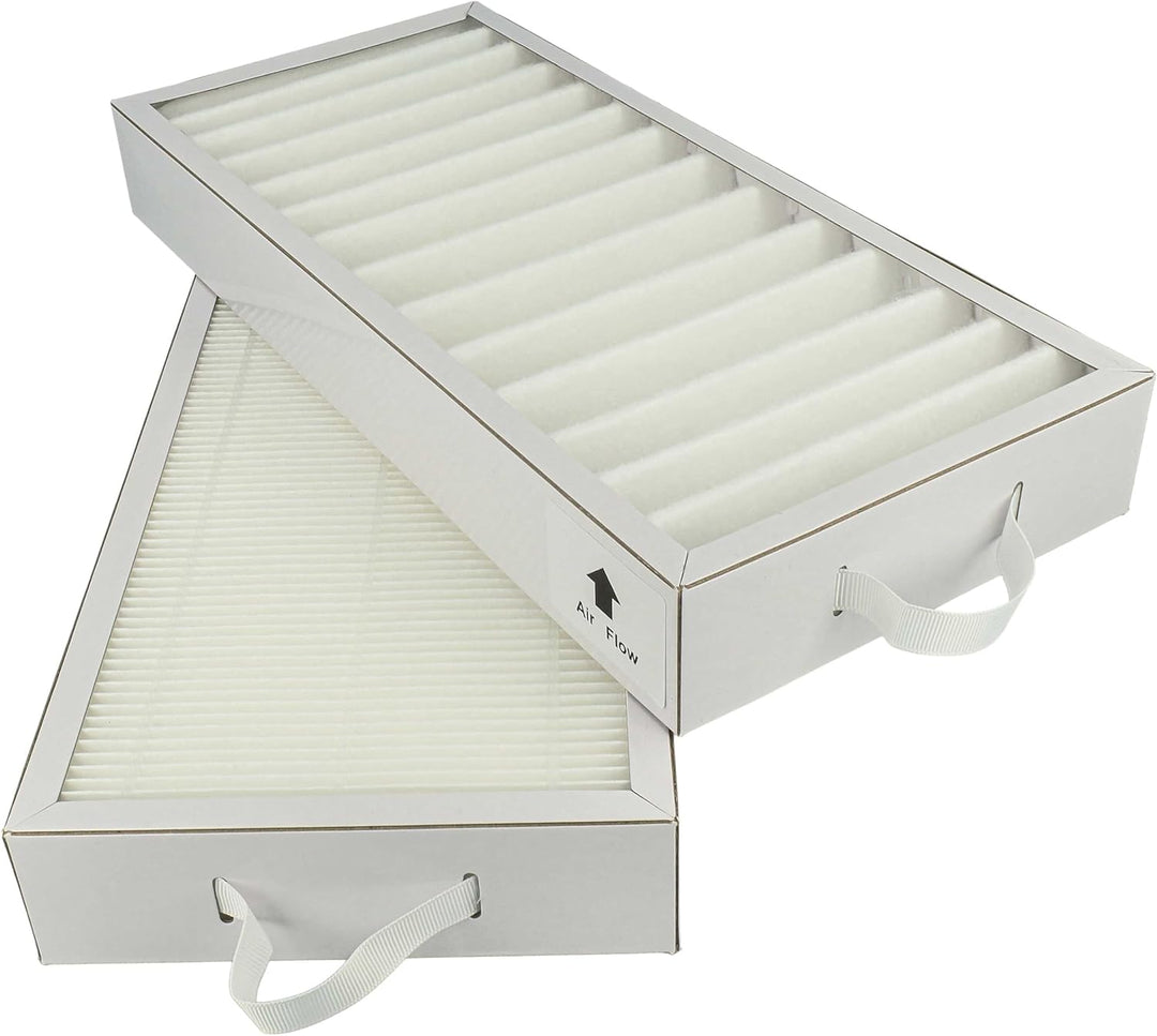 vhbw Filterset kompatibel mit Pluggit Avent P300N, AP300, P300 Lüftungsgerät - Luftfilter G4 / F7 (2