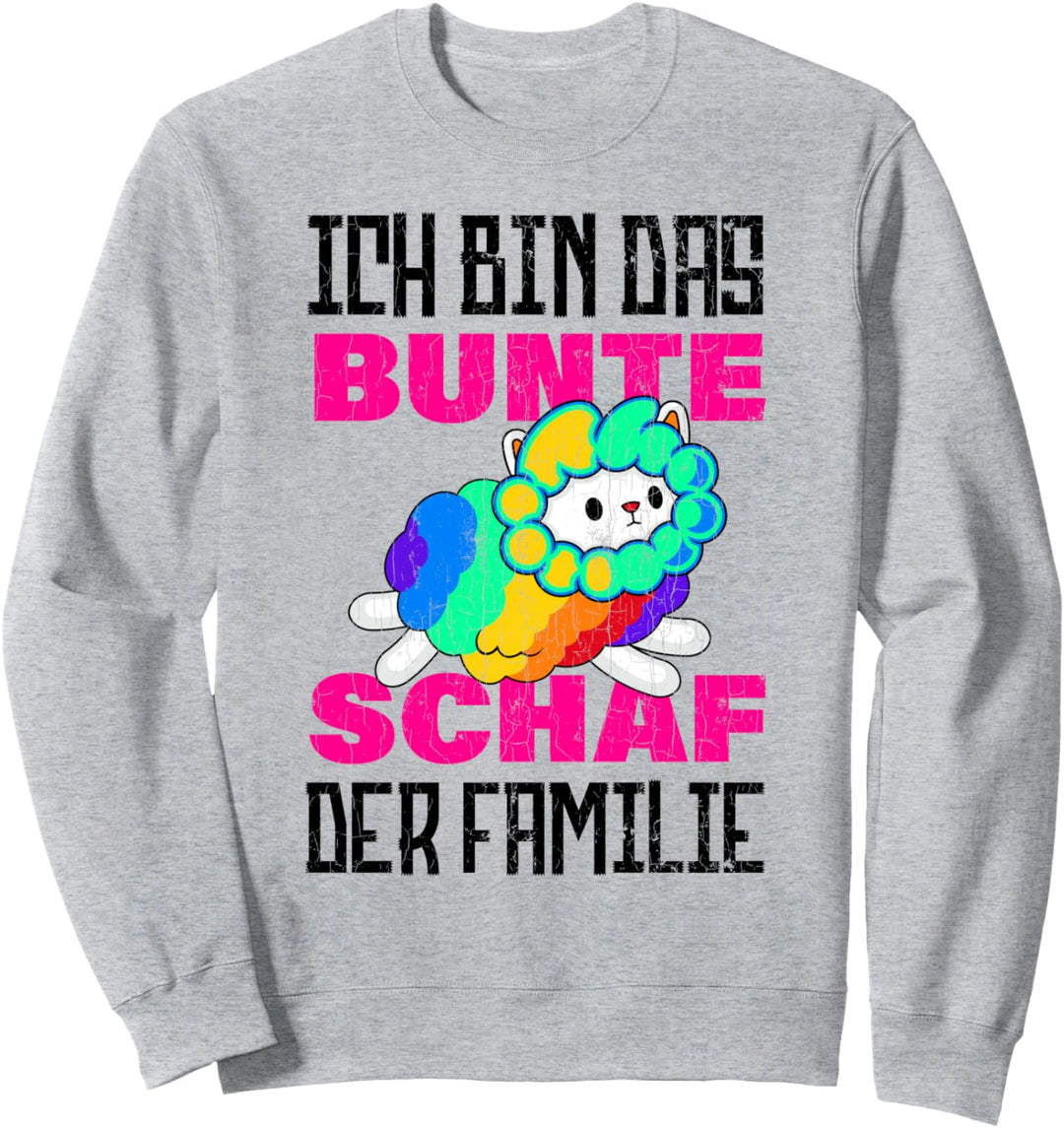 Bunte Schaf In Der Familie Bisexuell Geschenk LGBT Pride Bi Sweatshirt