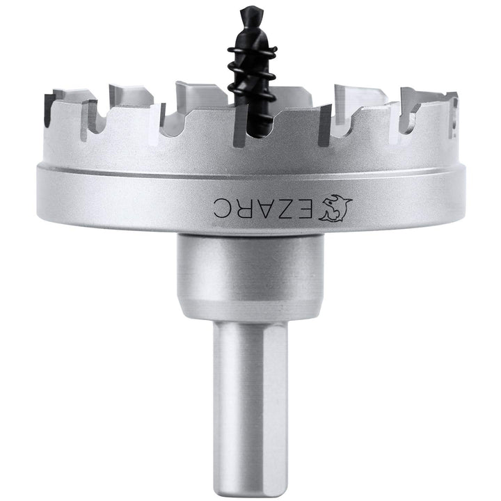 EZARC Lochsäge Hartmetall-Bohrer, leistungsfähiger Lochöffner ideal für Löchern in Edelstahl und Met