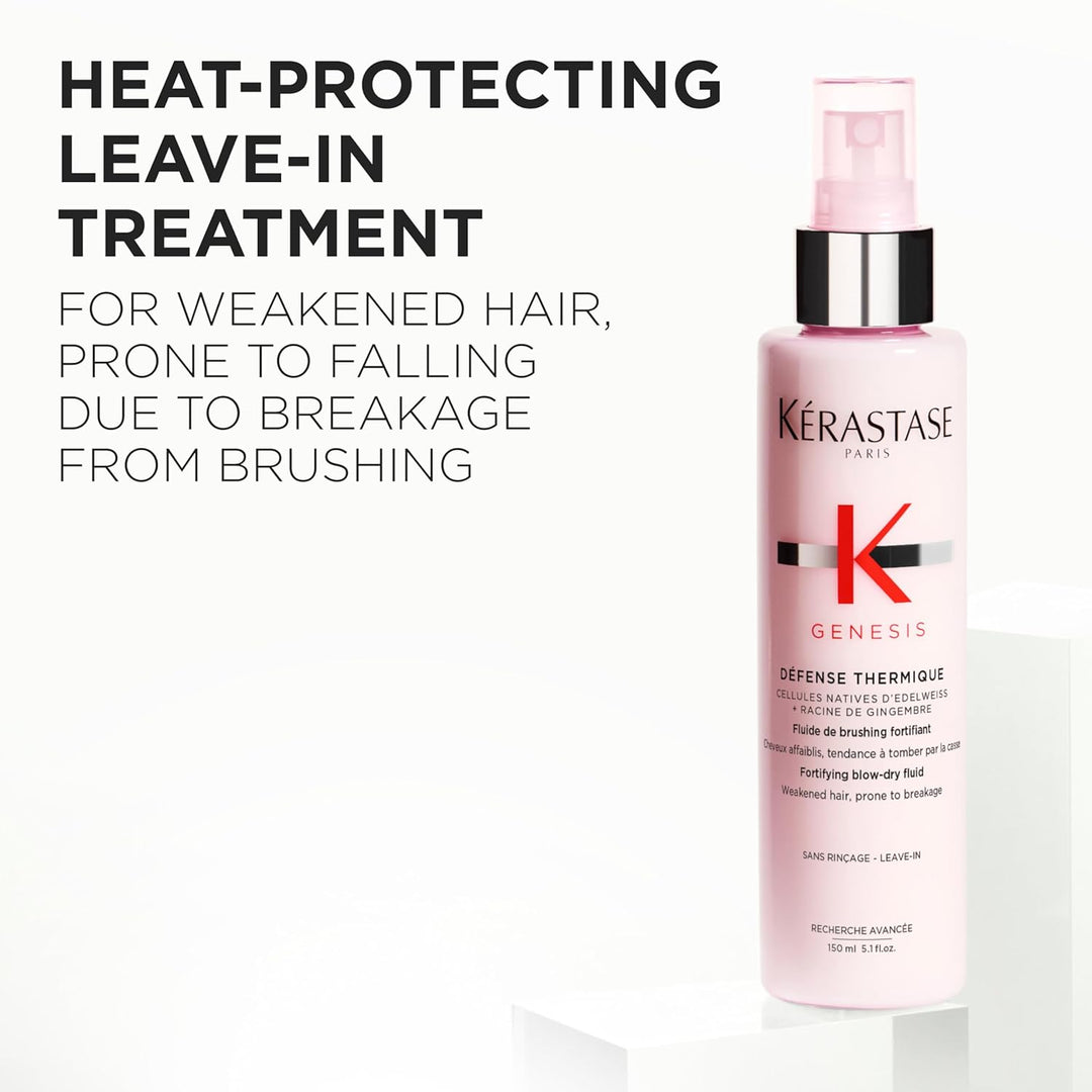 Kérastase | Hitzeschutzspray für geschwächtes Haar, Schützend gegen Haarbruch und Hitzeschäden, Défe