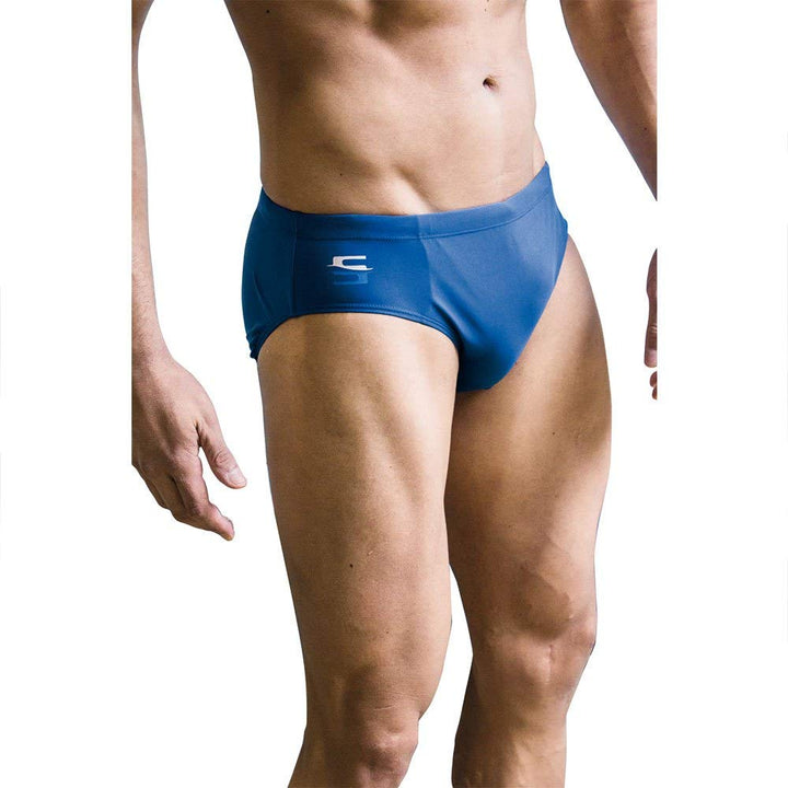 SEAC Herren Skin Badehose für Schwimmtraining, Schnell trocknend XL Blau, XL Blau