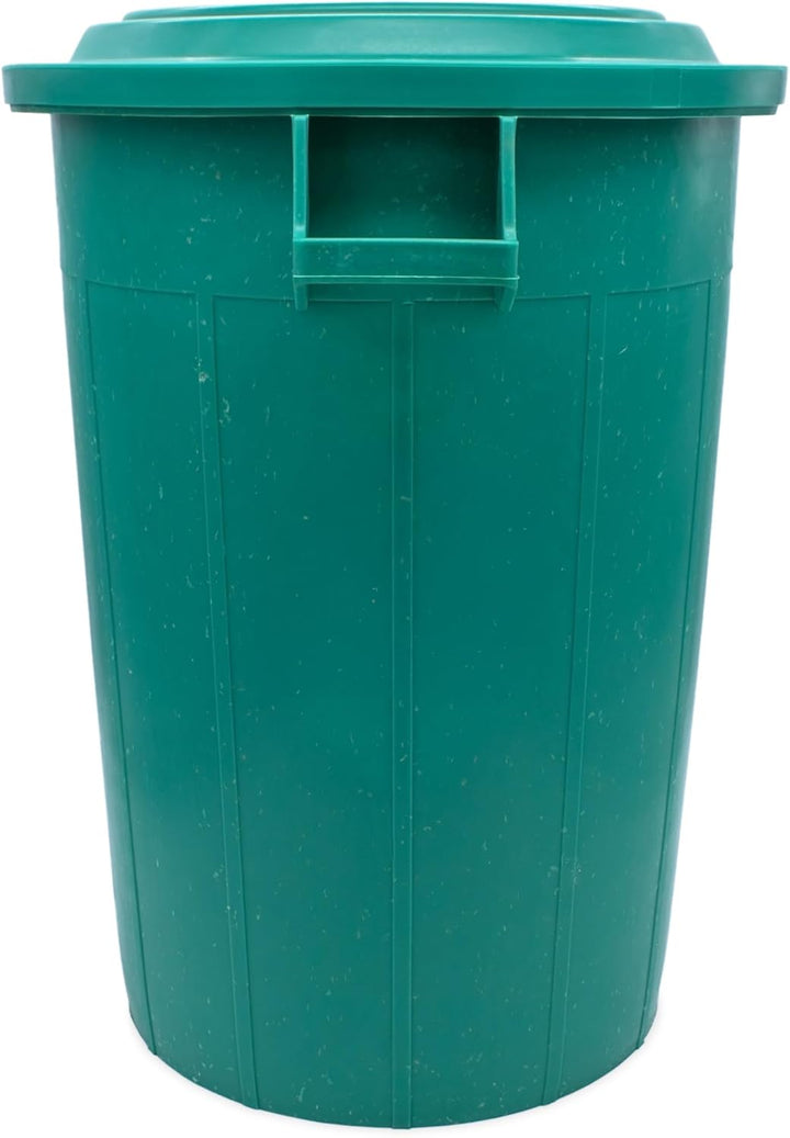 Spetebo Universaltonne 70 Liter mit Deckel und 2 Tragegriffen in grün