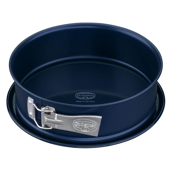 Dr. Oetker Springform Ø 24 cm Back-Liebe Emaille – Runde Backform mit Schnitt- & kratzfestem Emaille