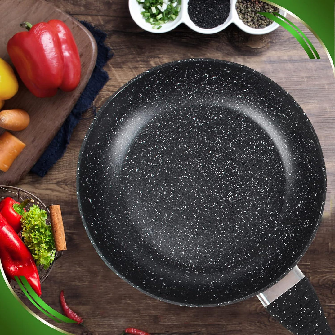 Scheffler Pfanne 20 cm, Bratpfanne,Pfanne Induktion,beschichtete Pfanne mit Antihaft-Beschichtung,ge