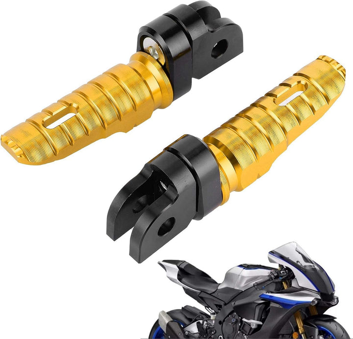 EBTOOLS Fussrasten für Motorräder, vordere Motorradfussstützen vorne links rechts Paare passend für