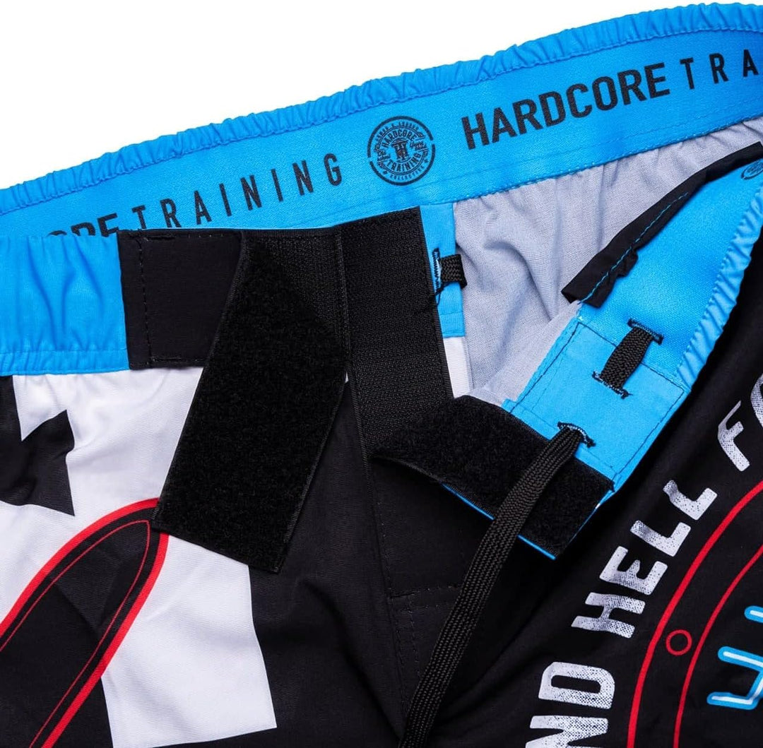 Hardcore Training Fight Shorts Kurze Hose Herren Kampfshorts Männer BJJ Grappling Boxen MMA No Gi Cr
