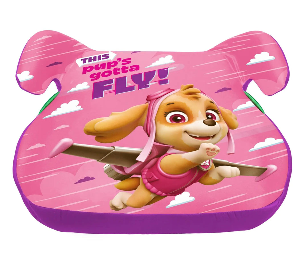 Kinderstoelverhoger: "SKYE", Girl - this Pup's gotta fly! EC Norm 129