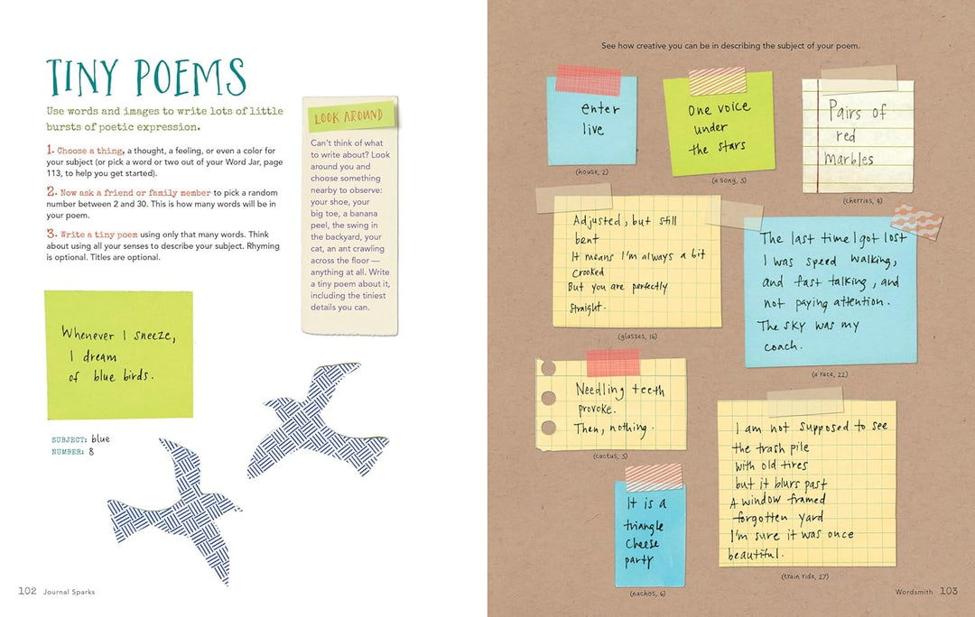 Journal Sparks: Fire Up Your Creativity with Spontaneous Art, Wild Writing, and Inventive Thinking,