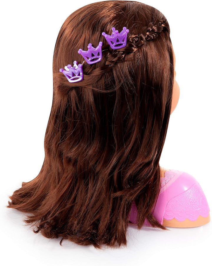 Bayer Design - 90088AK, Charlene Super Model Styling Head, Schminkkopf, Frisierkopf inklusiv Kosmeti