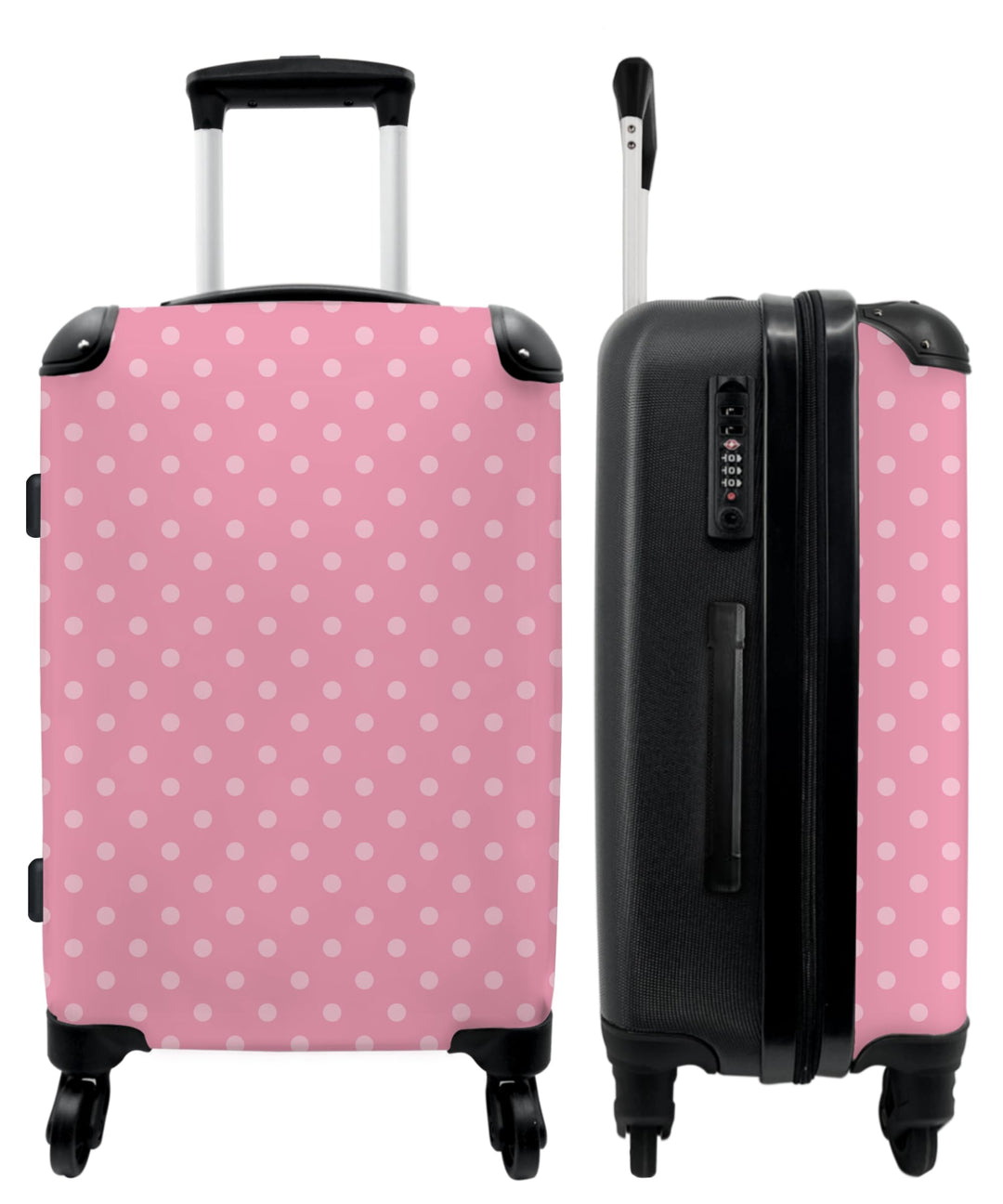 NoBoringSuitcases.com® Handgepäck, Hartschalenkoffer mit TSA Schloss, Trolley, Reisekoffer, Carry on