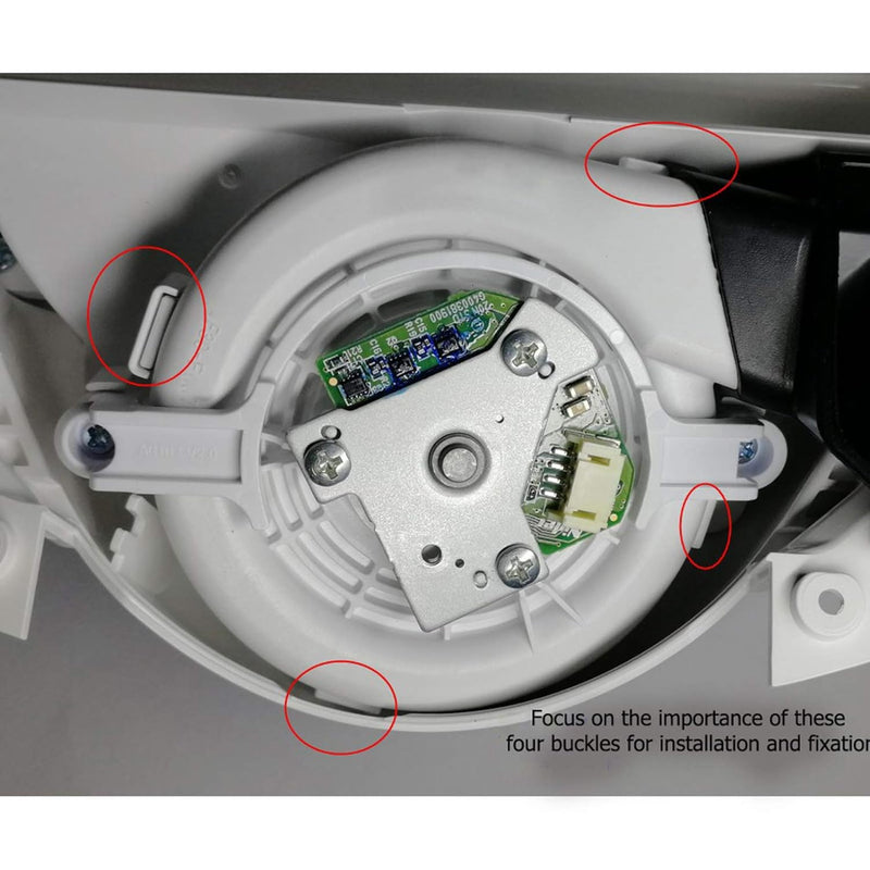 Sweeper Fan Motor Fit für Roborock S5 Max, Ersatzmotor für S5 Max Roboter Staubsauger