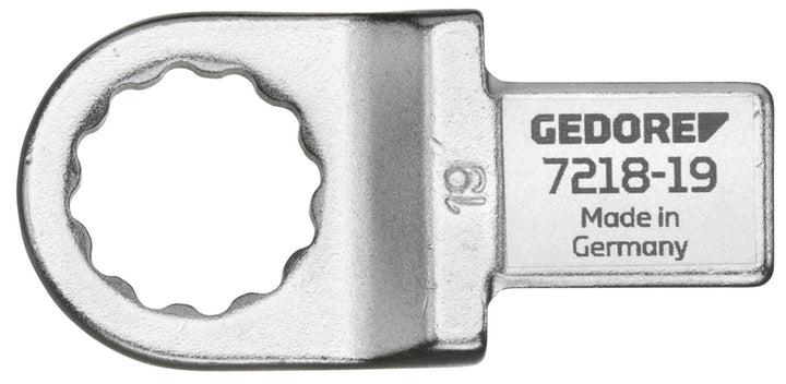 Ringeinsteckwerkzeug 7218-19 SW 19mm 14x18mm CV-Stahl GEDORE 14 x 18 x 19 mm, 14 x 18 x 19 mm