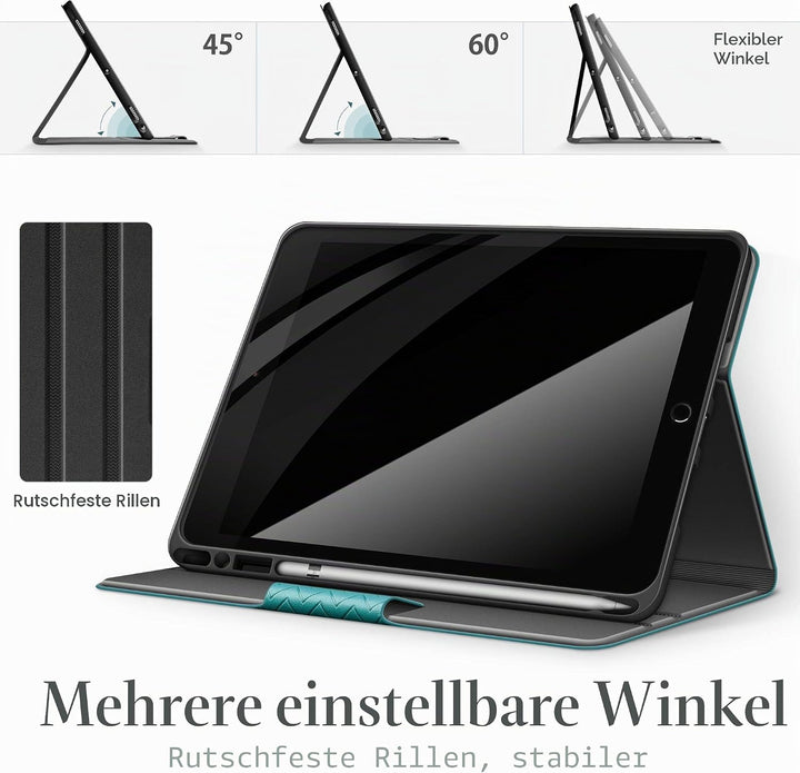 AUAUA Hülle für iPad Air 3 2019 / iPad Pro 10.5 2017 - mit Apple Stifthalter PU Leder Auto Sleep/Wak