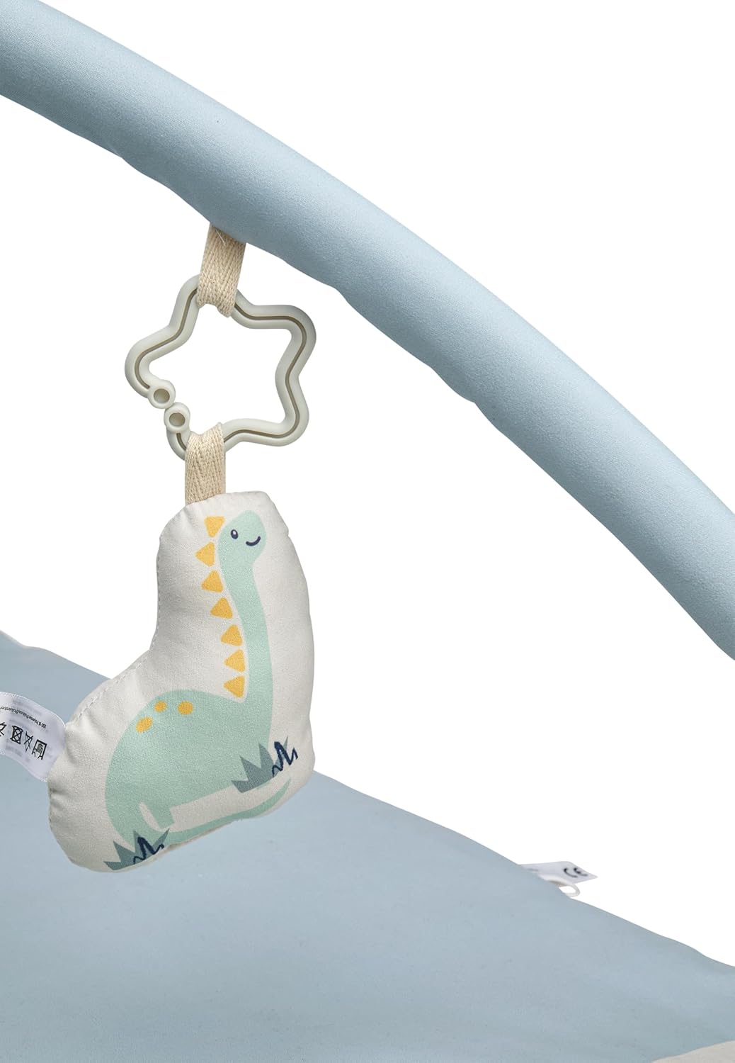 Sterntaler Spielbogen Dino Rexi - Spielbogen wattiert - Baby Spieldecke mit Bogen und Spielfiguren z