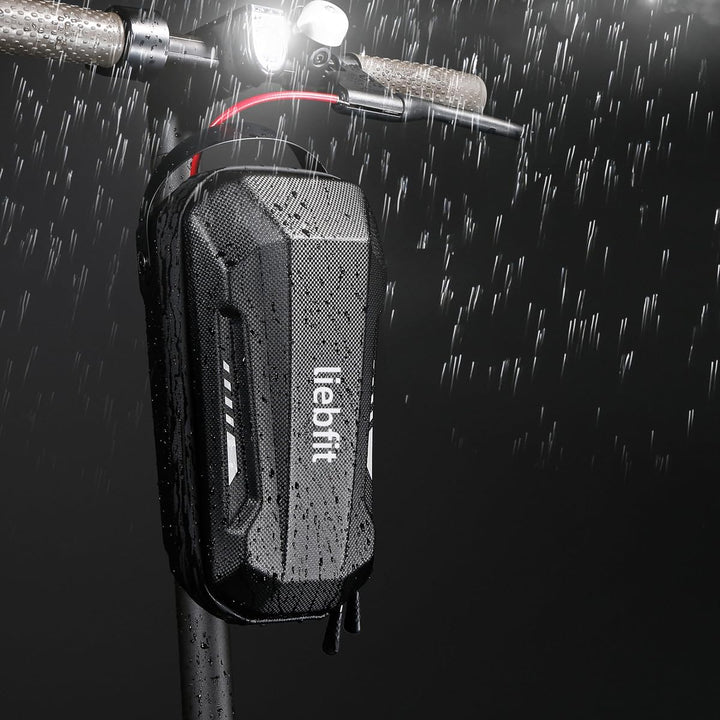 liebfit Lenkertasche wasserdicht mit Tragegriff für E-Scooter Elektroroller Xiaomi Mi Ninebot NIU JO