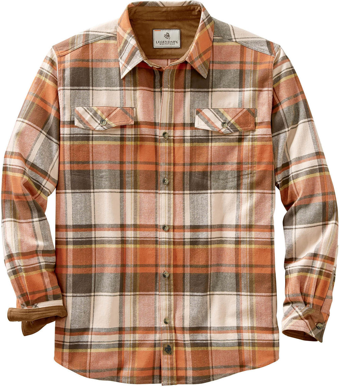 Legendary Whitetails Herren Legendary Flannel Shirt Button-Down-Shirt, Horizon Plaid