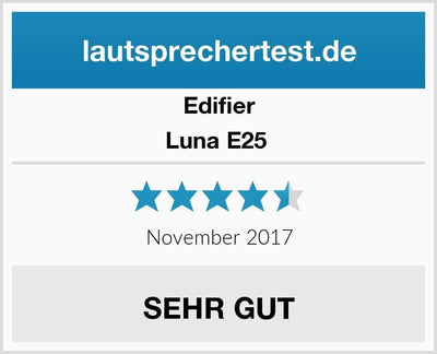 EDIFIER Luna E25 Design-Lautsprecherset mit Bluetooth (74 Watt), rot rot glänzend, rot glänzend