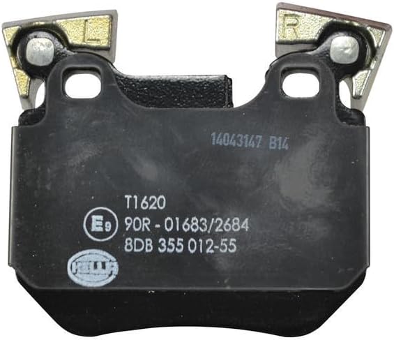 HELLA PAGID 8DB 355 012-551 Bremsbelagsatz - T1620 - Dicke/Stärke: 17.1mm - Bremssystem: Brembo - fü