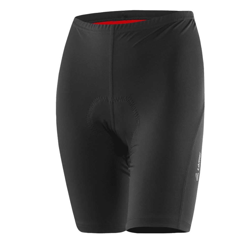 Löffler Damen Basic Gel Radhose kurz Bike Shorts 38 Schwarz, 38 Schwarz
